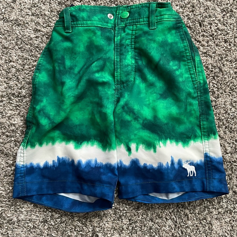 Abercombie Kids Swim Trunks.  Size 5/6.  Adjustable Waist